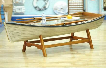 裝飾木船室內景觀裝飾道具船