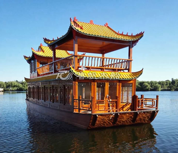 兩層觀光游玩船